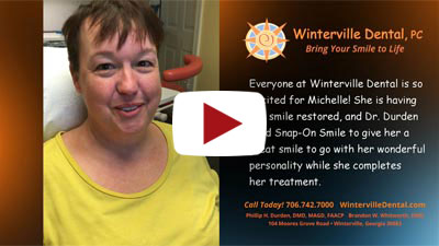 winterville dental patient video review by michelle